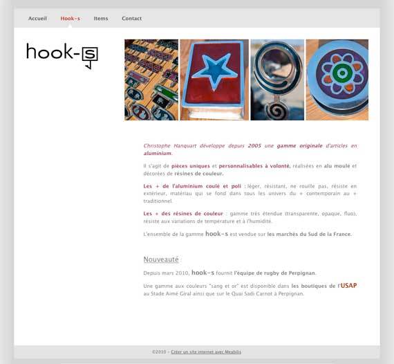 Aperçu du site Hook-s